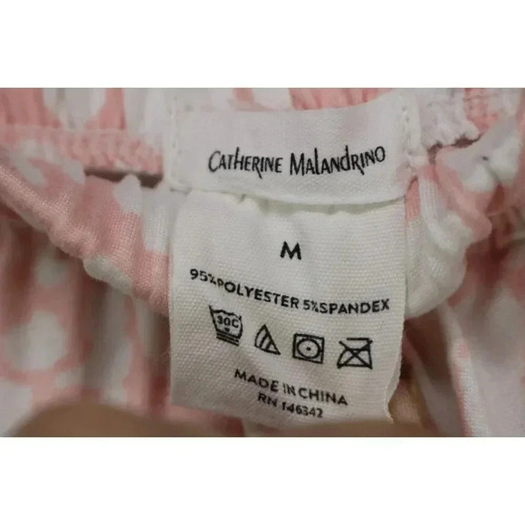 Catherine Malandrino Women's Lounge/Pajama Pants-Medium-Pockets-Drawstring - Picture 4 of 7